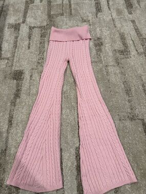 Flare Knit Pants